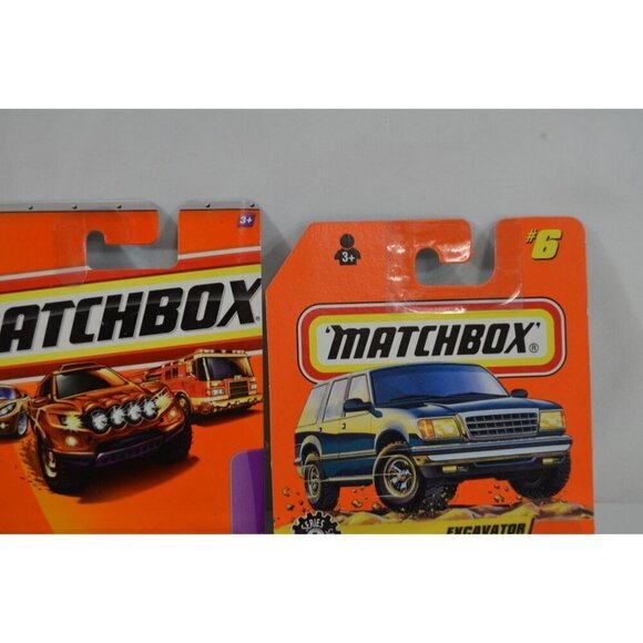 Matchbox Construction Dirt Movers Digger Excavator Skidster SC-745 Diecast Lot - Picture 4 of 11